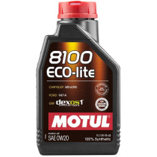 841111/8100 ECO-LITE SAE 0W20 (1L)/104981=108534 NEW