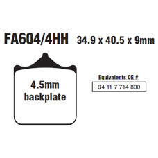EBC FA604/4HH EBC FA604/4HH