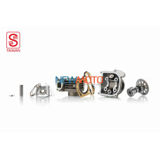 Поршнева GY6 110 (51mm, тюнінг GY6 50) "SEE" (Sheng-E) (+голова +спорт распредвал)