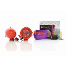 Аудиосистема 2.0 MP3 (USB/SD), пульт, сигнализация "F6" (красная)