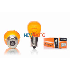 Лампа поворотов и габаритов BA15S 12V 21W оранжевая "ORANGE BOX"