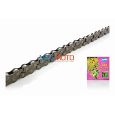 Цепь приводная вело 1/2"-1/8" 'КМС' (S1, 1 скорость, длина оси 8.6mm, коричниевая)