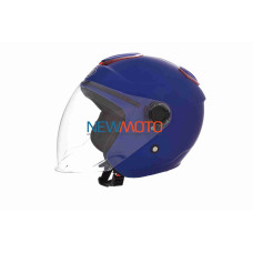 Шолом відкритий "DAVID" (#018, L, blue/mat)