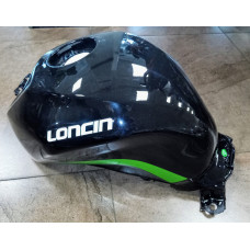 LX250GS-2A GP250 Бензобак, топливный бак Loncin - 170501161-0028 чёрный