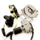 JL150-70C Замок зажигания + крышка бензобака + замок сиденья Kinlon Loncin - 500320610-0003