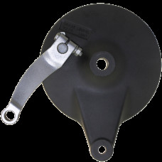 JL150-70C Кришка гальмівного барабана d=130mm, заднього колеса, з колодками Kinlon Loncin - 290850006-0003